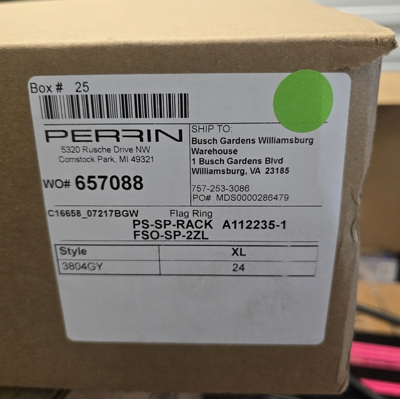 Busch Garden Old Country Tee Shirts Case 24 QTY $39.99 ea. Shirt sz XL Wholesale - Picture 3 of 6